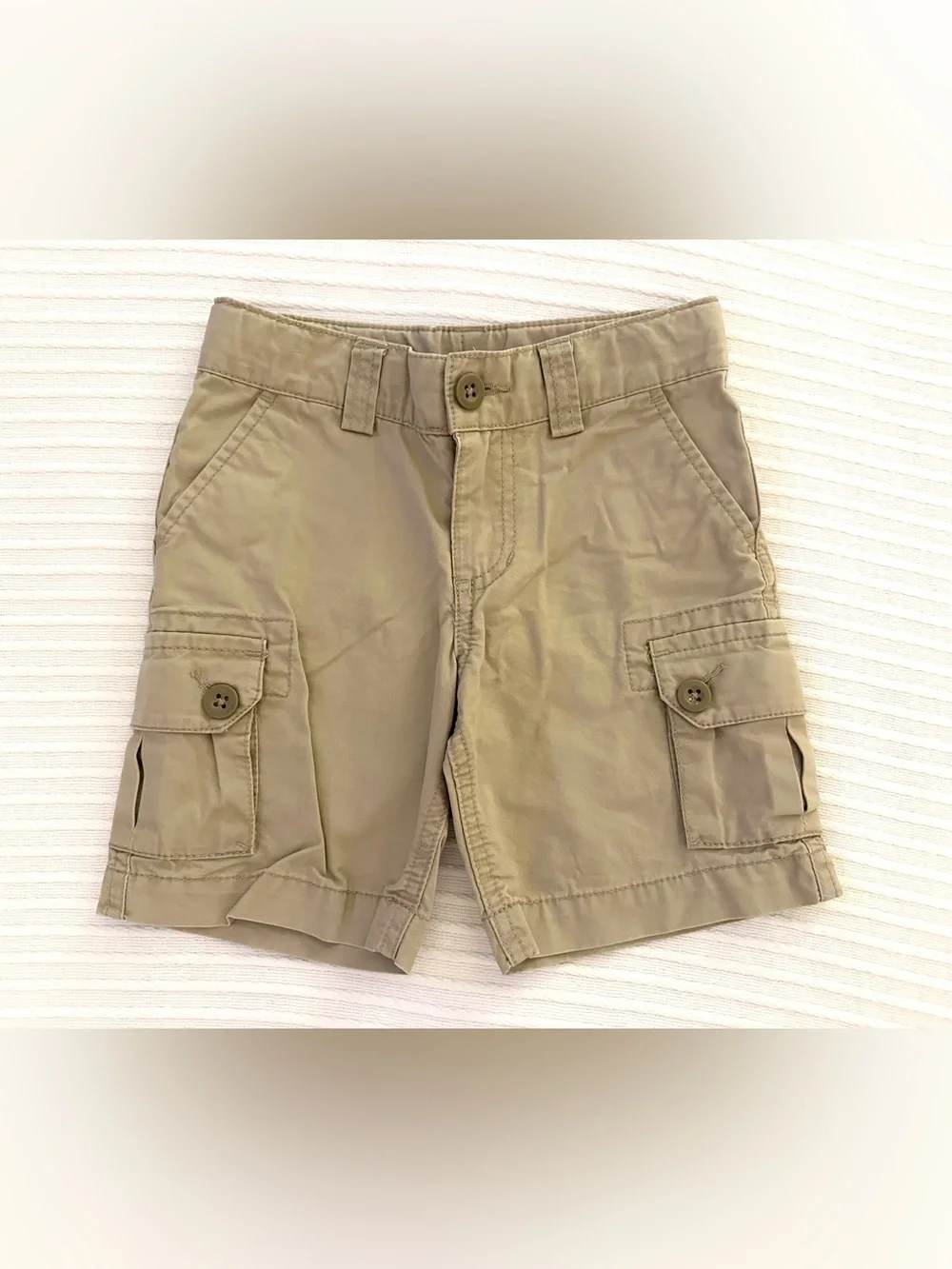 Polo by Ralph Lauren Kids Classic Cargo Shorts in Tan/ Khaki